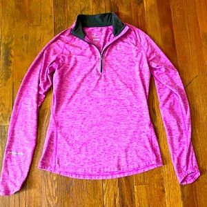 Nike Dri-Fit Pink Quarter Zip Medium